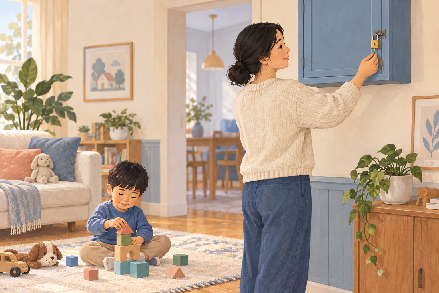 아이 있는 집 약 보관, 높은 선반이면 충분할까? 잠금·가방·복용 기록 5가지