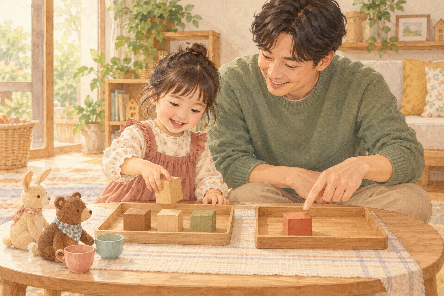 하나부터 열까지 외우는데 물건 수는 헷갈려요: 세기 놀이의 초점