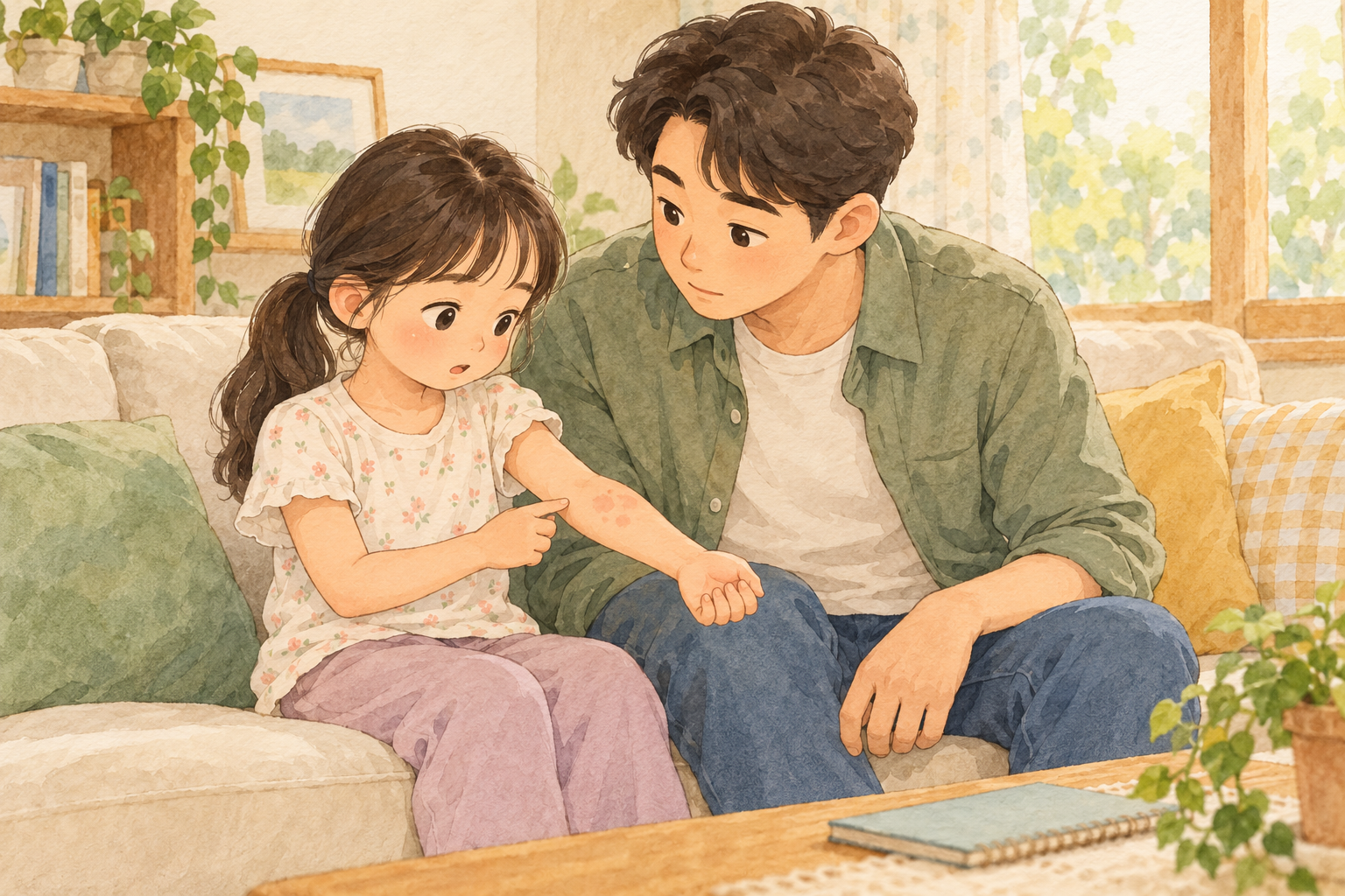아이 두드러기, 먹은 음식만 탓하기 전에: 응급 신호와 기록법