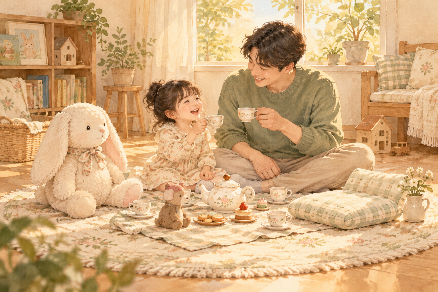 상상 친구와 노는 아이, 괜찮을까? 놀이와 걱정 신호 구분하기