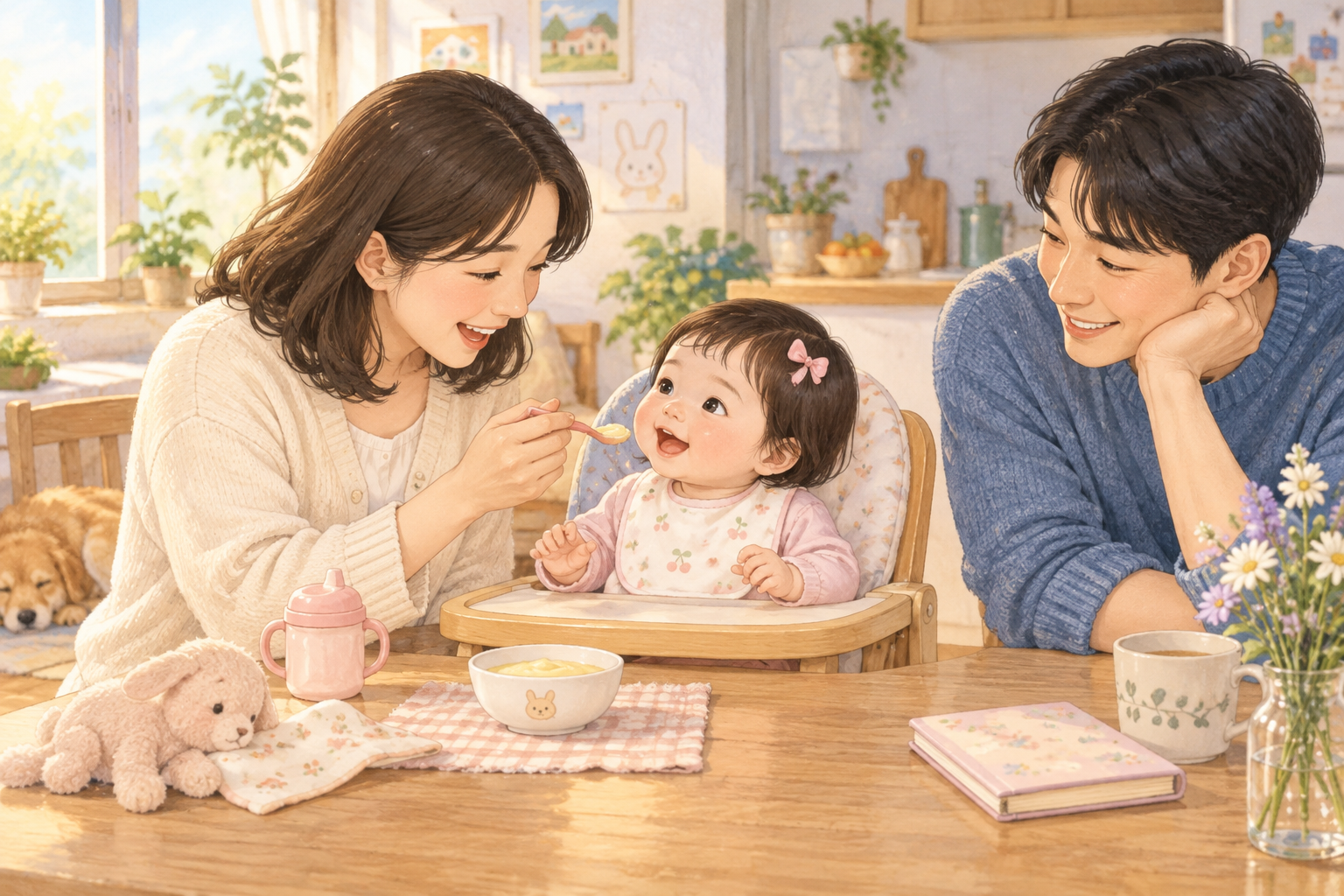 이유식 알레르기 식품 처음 먹일 때: 한 가지씩 확인하는 관찰 기록표