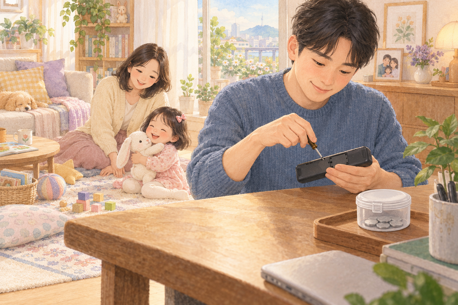 버튼전지 삼킴 예방: 리모컨·체중계·예비 전지까지 집 안 점검표